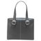 SOLO Classic Collection 15.4" Laptop Tote, Pebble-Grain Vinyl, Black/Blue USLK70845