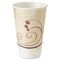 SOLO Cup Company Symphony Design Trophy Foam Hot/Cold Drink Cups, 16 oz., Beige, 750 Cups/Carton SLOX16J8002