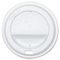 SOLO Cup Company Traveler Drink-Thru Lid, White, 500/Carton SLOOFTL380007