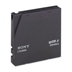 Sony 1/2" Ultrium LTO-2 Cartridge, 1998ft, 200GB Native/400GB Compressed Capacity SONLTX200G