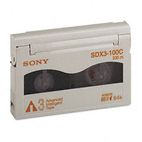 Sony 8 mm AIT-3 Cartridge, 230m, 100GB Native/260GB Compressed Capacity SONSDX3100C