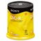 Sony DVD-R Discs, 4.7GB, 16x, 100/Pack SON100DMR47RS4