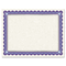 Southworth Foil-Enhanced Parchment Certificates, Ivory w/Silver, 24 lb, 8.5 x 11, 15/Pack SOUCT1R
