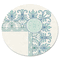 Southworth Parchment Certificates, Ivory w/Grn-Blue Border, 24 lbs., 8-1/2 x 11, 25/Pack SOUCT3R