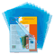 Sparco Transparent File Holders, Water Resistant, 11 x 8-1/2 Inches, 10-Pack, BE (SPR00605)