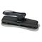 Stanley Bostitch 20-Sheet Desktop Two- and Three-Hole Adjustable Punch, 9/32 Diameter Hole, Black BOSHPK3ADJ