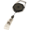 Staples Carabiner Name Badge Reel Clips, Smoke 2/Pk by Staples