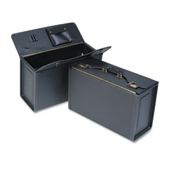 STEBCO Tufide Catalog Case, Vinyl, 22-1/4 x 8-3/4 x 13-1/2, Black STB251322BLK