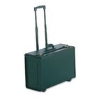 STEBCO Tufide Wheeled Catalog Case, Vinyl, 22-1/4 x 13-1/2, Black STB251622BLK