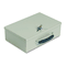 SteelMaster 221614003 Heavy-Duty Steel Fire-Retardant Security Cash Box, Key Lock, Sand