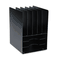 STEELMASTER by MMF Industries Compact Combo Organizer, Eight Sections, Steel, 9 5/8 x 11 1/8 x 14 1/8, Black MMF2645VHBK