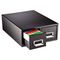 STEELMASTER by MMF Industries Drawer Card Cabinet Holds 3,000 5 x 8 cards, 18 2/5" x 16" x 7 1/4" MMF263F5816DBLA