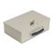 STEELMASTER by MMF Industries Heavy-Duty Steel Fire-Retardant Security Cash Box, Key Lock, Sand MMF221614003