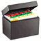 STEELMASTER by MMF Industries Index Card File Holds 400 4 x 6 cards, 6 3/4 x 4 1/5 x 5 MMF263644BLA