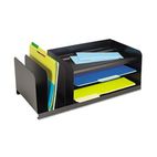 STEELMASTER by MMF Industries Legal-Size Organizer, Seven Sections, Steel, 25 7/8 x 11 x 8 1/8, Silver MMF264202004