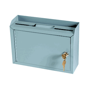 STEELMASTER Multi-Purpose Steel Drop Box, Gray (22258DBGY)