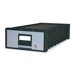 Storex Archive Drawer for Checks Storage Box, 24" Depth, Black/Gray STX61162U01C