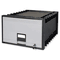 Storex Archive Drawer for Legal Files Storage Box, 24" Depth, Black/Gray STX61155U01C