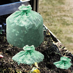 Stout EcoSafe6400 Compostable Bags, .85mil, 42 x 48, Green, 40/Carton STOE4248E85