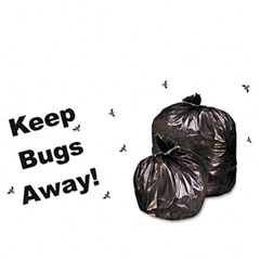 Stout Insect-Repellent Trash Bags, w/Pest-Guard, 30 gal, 2mil, 33 x 40, BLK, 90/Carton STOP3340K20