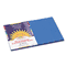 SunWorks Construction Paper, 58 lbs., 12 x 18, Bright Blue, 50 Sheets/Pack PAC7507