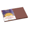 SunWorks Construction Paper, 58 lbs., 12 x 18, Dark Brown, 50 Sheets/Pack PAC6807