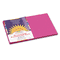 SunWorks Construction Paper, 58 lbs., 12 x 18, Magenta, 50 Sheets/Pack PAC6407