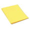 SunWorks Construction Paper, 58 lbs., 18 x 24, Yellow, 50 Sheets/Pack PAC8417