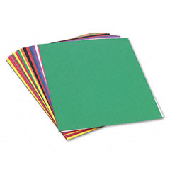 SunWorks Construction Paper, 58 lbs., 24 x 36, Assorted, 50 Sheets/Pack PAC6523