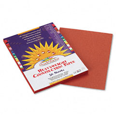 SunWorks Construction Paper, 58 lbs., 9 x 12, Brown, 50 Sheets/Pack PAC6703