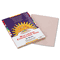 SunWorks Construction Paper, 58 lbs., 9 x 12, Gray, 50 Sheets/Pack PAC8803