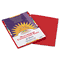 SunWorks Construction Paper, 58 lbs., 9 x 12, Red, 50 Sheets/Pack PAC6103