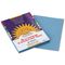 SunWorks Construction Paper, 58 lbs., 9 x 12, Sky Blue, 50 Sheets/Pack PAC7603