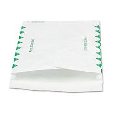 SURVIVOR Tyvek Expansion Mailer, First Class, 10 x 13 x 1 1/2, White, 100/Carton QUAR4510