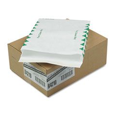 SURVIVOR Tyvek Expansion Mailer, First Class, 10 x 13 x 1 1/2, White, 18lb, 100/Carton QUAR4210
