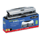 Swingline 12-Sheet Easy View Desktop Punch, Three Holes, 9/32" Holes, Black/Silver SWI74063