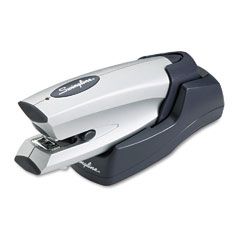 Swingline Cordless Rechargeable Stapler, 20-Sheet Capacity, Silver SWI48201
