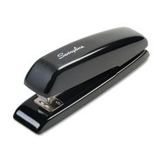 Swingline Durable Full Strip Desk Stapler, 20-Sheet Capacity, Black SWI64601