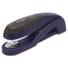 Swingline Optima Desk Stapler, 25-Sheet Capacity, Blue SWI87802