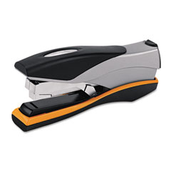 Swingline Optima Desk Stapler, 40-Sheet Capacity, Silver/Orange/Black SWI87845