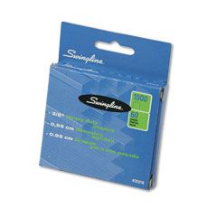 Swingline S.F. 13 Heavy-Duty 3/8 Inch Leg Length Staples, 60-Sheet Capacity, 1,000/Box SWI35318