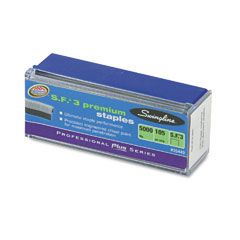 Swingline S.F. 3 Premium Chisel Point 105 Count Half Strip Staples, 5,000/Box SWI35440