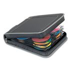 Targus CityGear CD/DVD Wallet, Holds 160 Disks, Black/Gray TRGTDP017US