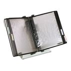 Tarifold, Inc. Desktop Reference Starter Set, 10 Antimicrobial Wire-Reinforced Pockets TFIDA271