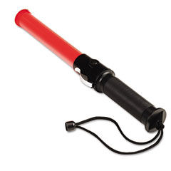 Tatco Safety Baton, LED, Red, 1 1/2 in x 13 1/3 in TCO25400