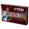 TDK Standard Grade Audio & Dictation Cassette, Normal Bias, 60 Minutes (30 x 2) TDK20090