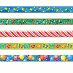 Teacher Created Resources Border Trim Variety Pack, 3 x 35 Panels, Assorted Designs, 60/Set TCR9876