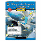 Teacher Created Resources Differentiated Lessons and Assessments, Science, Grade 4, 224 Pages TCR2924