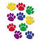 Teacher Created Resources Paw Print Accents, Assorted Colors TCR4114