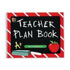 Teacher Created Resources Plan Book, Spiral-Bound, 9-1/2 x 12, 96 Pages TCR2093